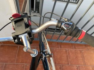 Bicicleta Urbana Btwin Elops 100 Negra