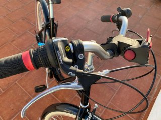 Bicicleta Urbana Btwin Elops 100 Negra