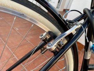Bicicleta Urbana Btwin Elops 100 Negra