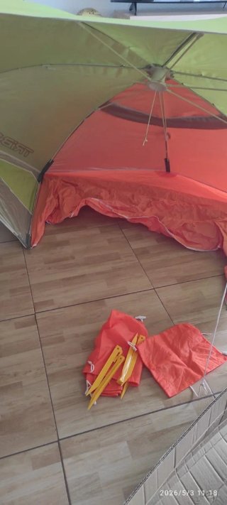 Sombrilla de playa y cortavientos