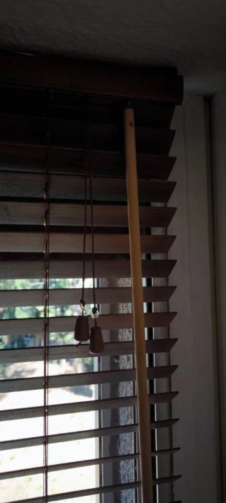 Estor de lamas de madera De 120 de ancho