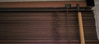 Estor de lamas de madera De 120 de ancho
