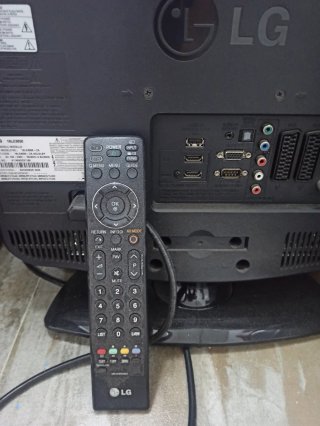 REBAJADO Monitor LG 22 Negro + Mando