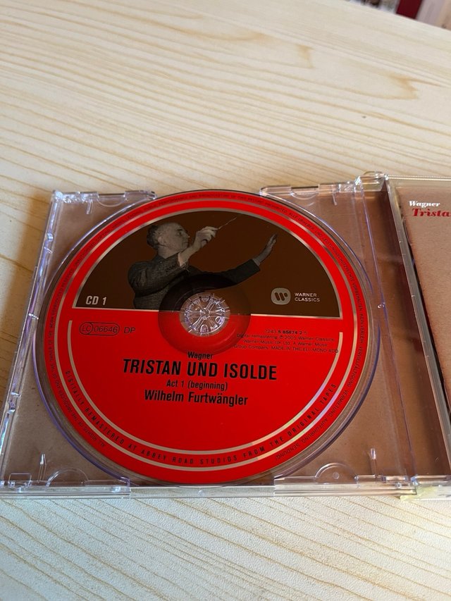 Wagner Tristan und Isolde Furtwängler 3 CD