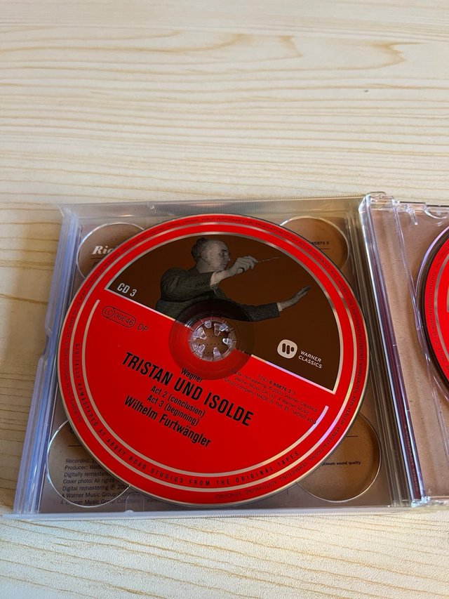 Wagner Tristan und Isolde Furtwängler 3 CD