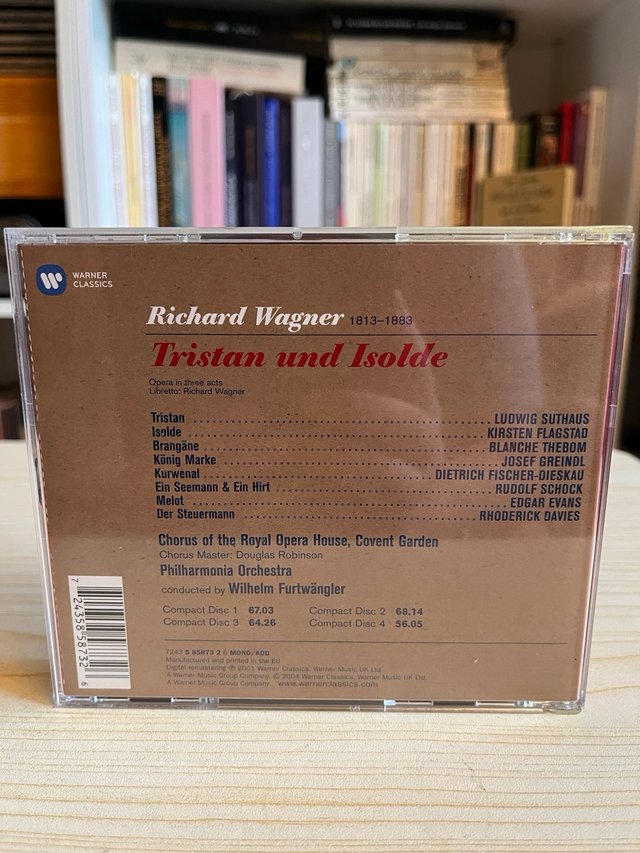 Wagner Tristan und Isolde Furtwängler 3 CD