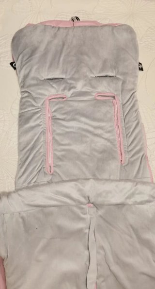 Saco de bebé unicornio rosa