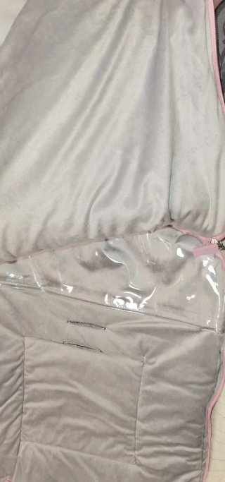 Saco de bebé unicornio rosa