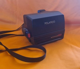 Cámara Polaroid 600 Autofocus 660 Vintage