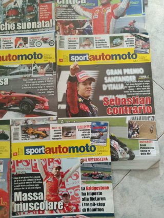 Riviste sport auto moto vintage 2006/2008