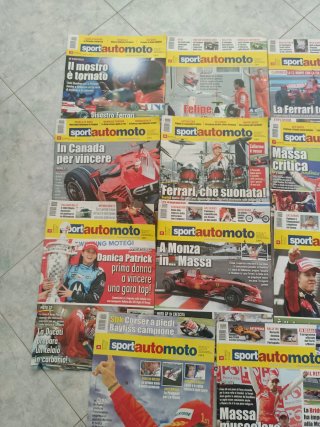 Riviste sport auto moto vintage 2006/2008