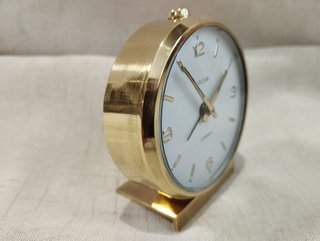 Despertador Europa Dorado