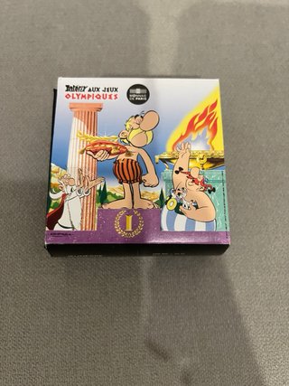 Moneda 5 Euro Oro Francia Asterix