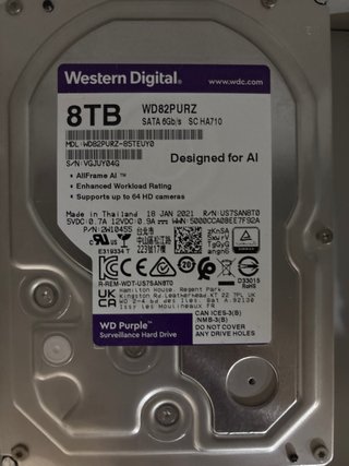Disco Duro 8TB WD Purple