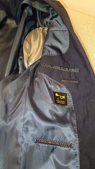 Americana Fabio Baretti Azul Marino Talla 54