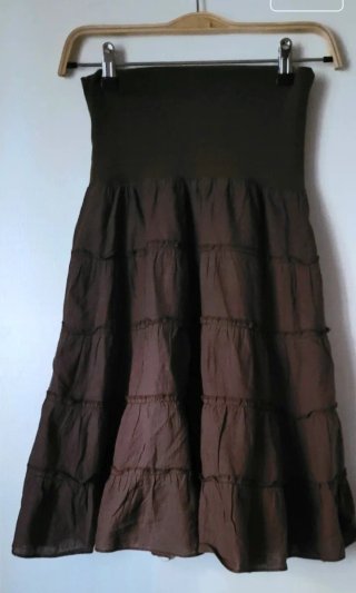Conjunto top, falda y alpargatas
