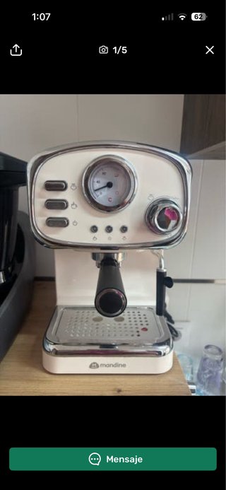 Cafetera Espresso Mandine