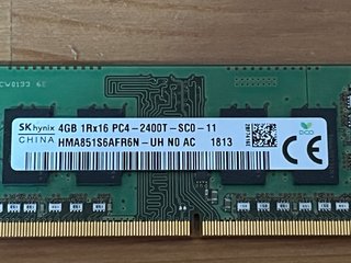 Memoria RAM SK hynix 4GB PC4-2400T para portatil
