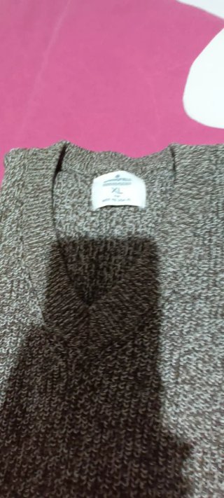 Lote 2 Chalecos Caballero XL Gris y Azul