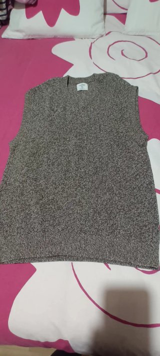 Lote 2 Chalecos Caballero XL Gris y Azul