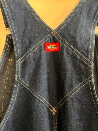 Peto vaquero Dickies azul