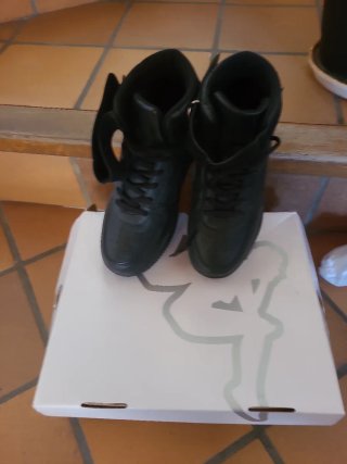 Zapatillas Kappa Negras Logo Maserta