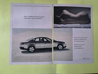 Ritaglia pubblicità Audi A6