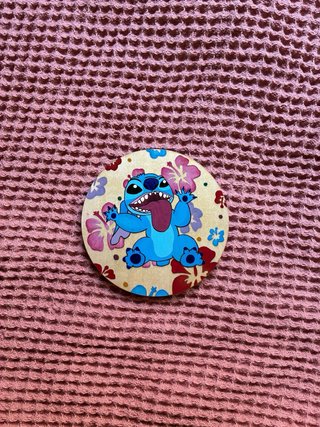 Posavasos Stitch Pintados a Mano - Handmade