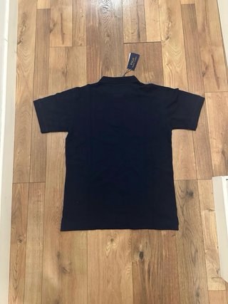 Polo Ralph Lauren Azul Marino Logo Blanco Talla L