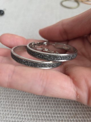 Lote 8 pares pendientes aro oro y plata
