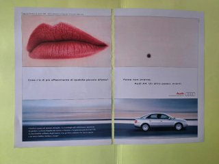 Ritagli giornale pubblicità Audi A4