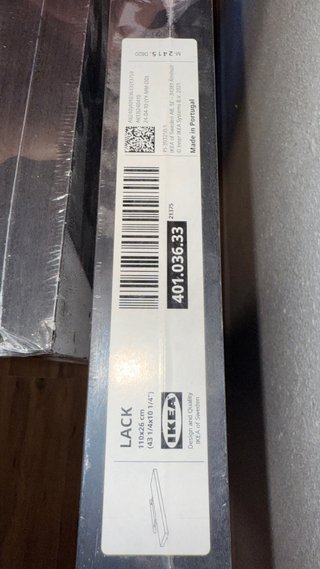 2 Estantes LACK Ikea Negro