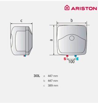 Calentador Ariston Blu Evo 30 R