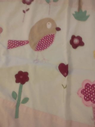 Funda Nórdica Infantil Flores y Pájaros