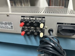 Amplificador Vintage Sony TA-AX3