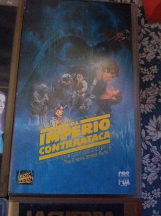 Lote 6 Películas Star Wars VHS