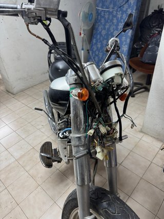 Moto Custom Lifan Honlei 125 Negra