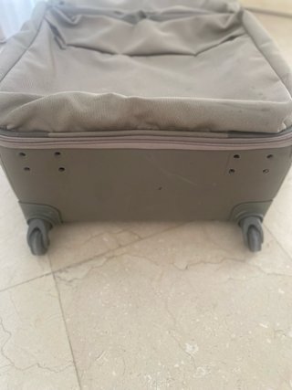 Maleta Grande Mandarina Duck Gris (2 Ruedas Faltan