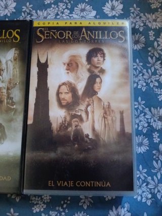 Señor de los Anillos VHS (Español)
