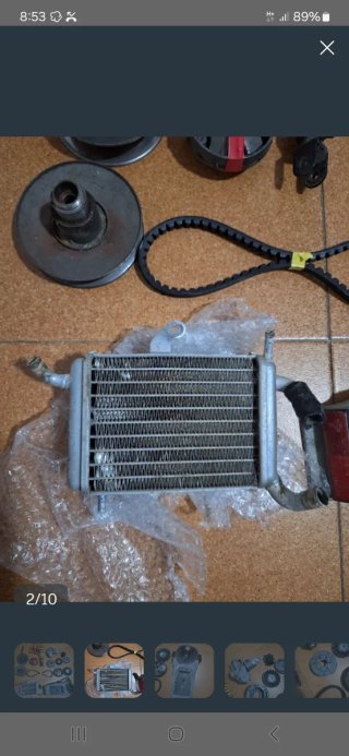 Radiador de moto