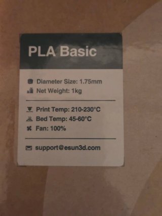 Filamento 3D PLA eSUN