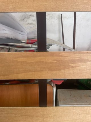 Somier 135cm Metal y Madera