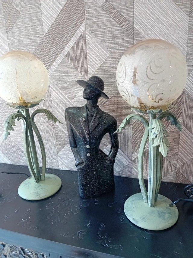 Lampade in ferro stile Art Deco