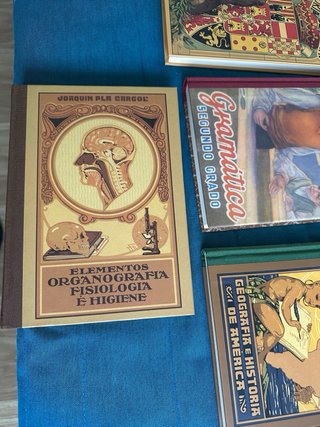 Lote libro escolares antiguos
