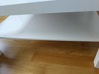 Mesa de centro Ikea Lack blanca