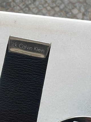 Relógio Calvin Klein Preto e Prata