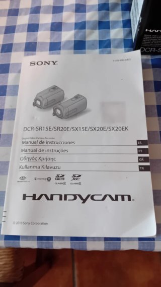 Cámara de vídeo Sony Handycam DCR-SX15E