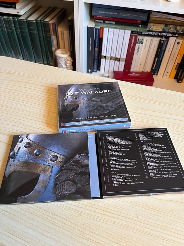 Wagner Die Walküre 3CD Nilsson Vickers Leinsdorf