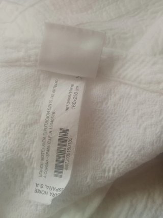 Colcha Zara Blanca