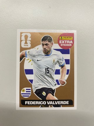 Cromos Panini Valverde Extra Sticker Bronce